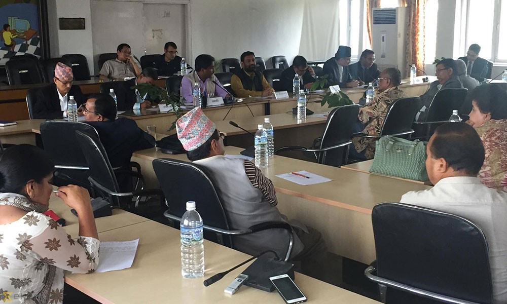 मादलबिना सिंहदरबारभित्र नेताहरुको दोहोरी