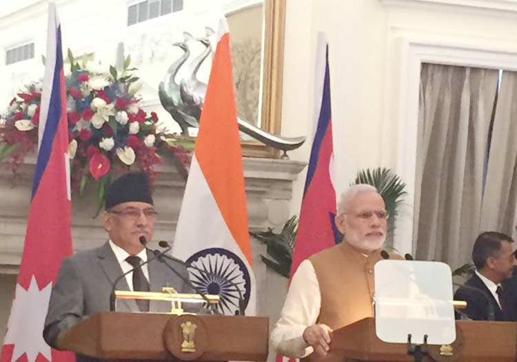 प्रचण्ड भारत गएर खासै पड्किएनन्