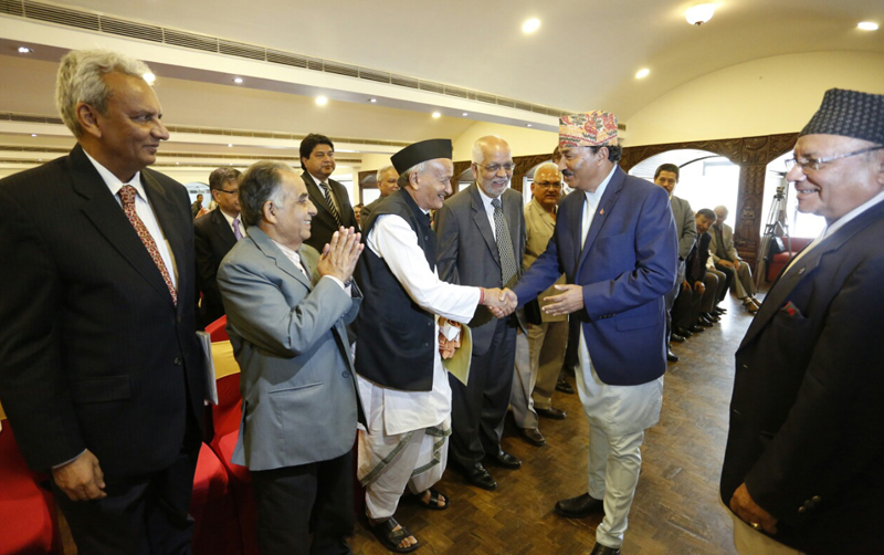 प्रवुद्ध बनाईएकाहरु भारतको नयाँदिल्लीमा छलफलमा उत्रिदै