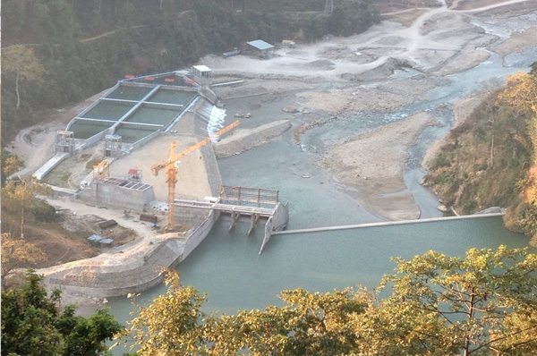 ४० प्रतिशत सकियो अप्पर सोलुखोलाको काम