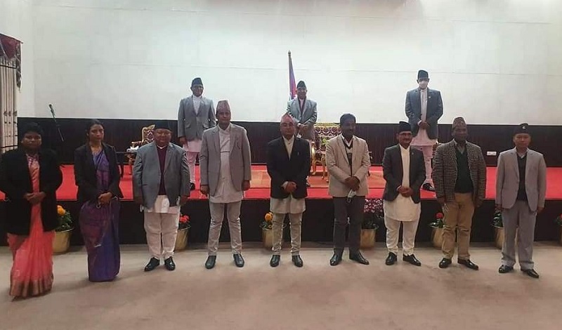 प्रधानमन्त्री ओलीद्वारा मन्त्रिपरिषद् पुर्नगठन