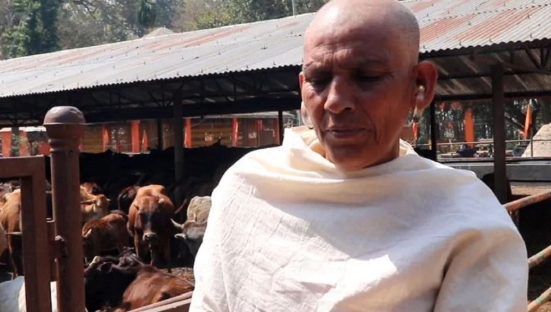 चितवनमा गाई मरेको शोकमा किरिया